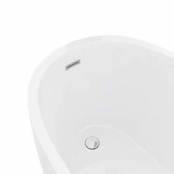 Toreno 1665 Modern Slipper Free Standing Bath -Toreno Shop BFRE019 detail1 460