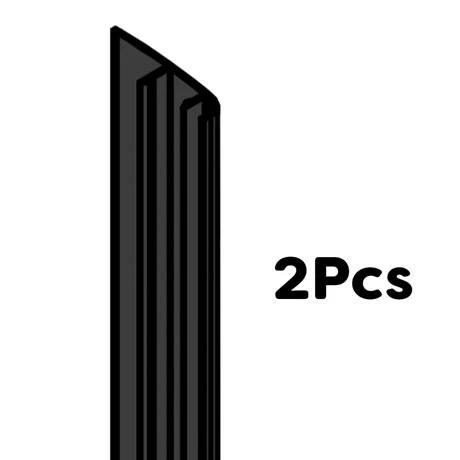Toreno Matt Black Quadrant Concealed Screw Cover Profiles 2 Toreno Matt Black Quadrant Concealed Screw Cover Profiles - Image 2