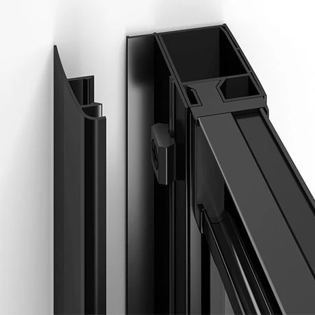 Toreno Matt Black Quadrant Concealed Screw Cover Profiles 1 Toreno Matt Black Quadrant Concealed Screw Cover Profiles