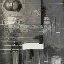 Toreno Modern Black Basin Mono Mixer Tap -Toreno Shop BLT7132 detail4 460