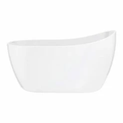 Toreno 1370 Small Modern Slipper Free Standing Bath -Toreno Shop GD8225 137 n d3 460