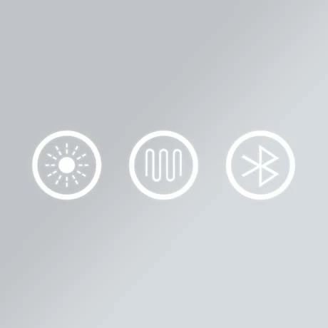 Toreno 1000 X 600mm Landscape LED Back-lit Bluetooth Mirror Incl. Touch Sensor + Anti-Fog 2 Toreno 1000 X 600mm Landscape LED Back-lit Bluetooth Mirror Incl. Touch Sensor + Anti-Fog - Image 2