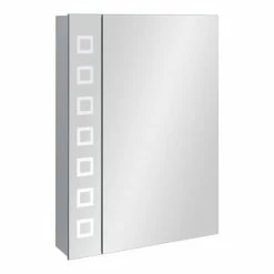 Toreno 500x700mm LED Illuminated Mirror Cabinet Inc. Motion Sensor - MIR038 -Toreno Shop MIR038 d2 460