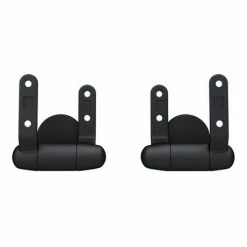 Toreno High Gloss White MDF Bottom Fixing Toilet Seat Matt Black Hinges -Toreno Shop MSC020 N MB d4 460