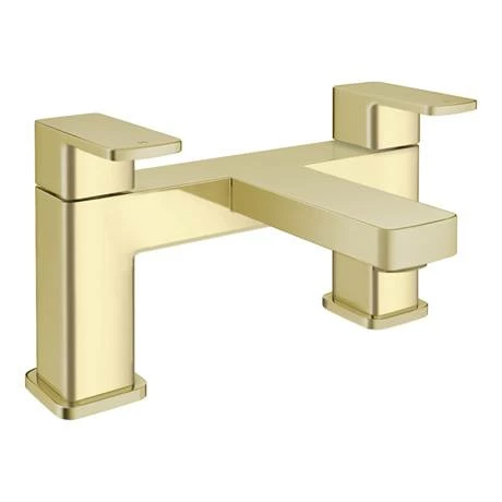 Toreno Modern Brushed Brass Bath Filler Tap 2 Toreno Modern Brushed Brass Bath Filler Tap - Image 2