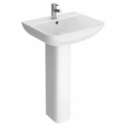 Toreno Modern Bathroom Suite (with Single Ended Bath) Various Sizes -Toreno Shop TSEBS d3 460