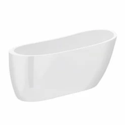 Toreno 1665 Modern Slipper Free Standing Bath -Toreno Shop Turin 1665 Modern Slipper Free Standing Bath d2 460