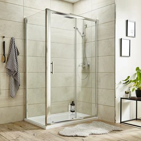 Toreno 8mm Sliding Shower Door - Easy Fit 2 Toreno 8mm Sliding Shower Door - Easy Fit - Image 2