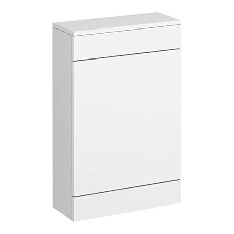 Toreno High Gloss White Back To Wall WC Unit W500 X D200mm 1 Toreno High Gloss White Back To Wall WC Unit W500 X D200mm